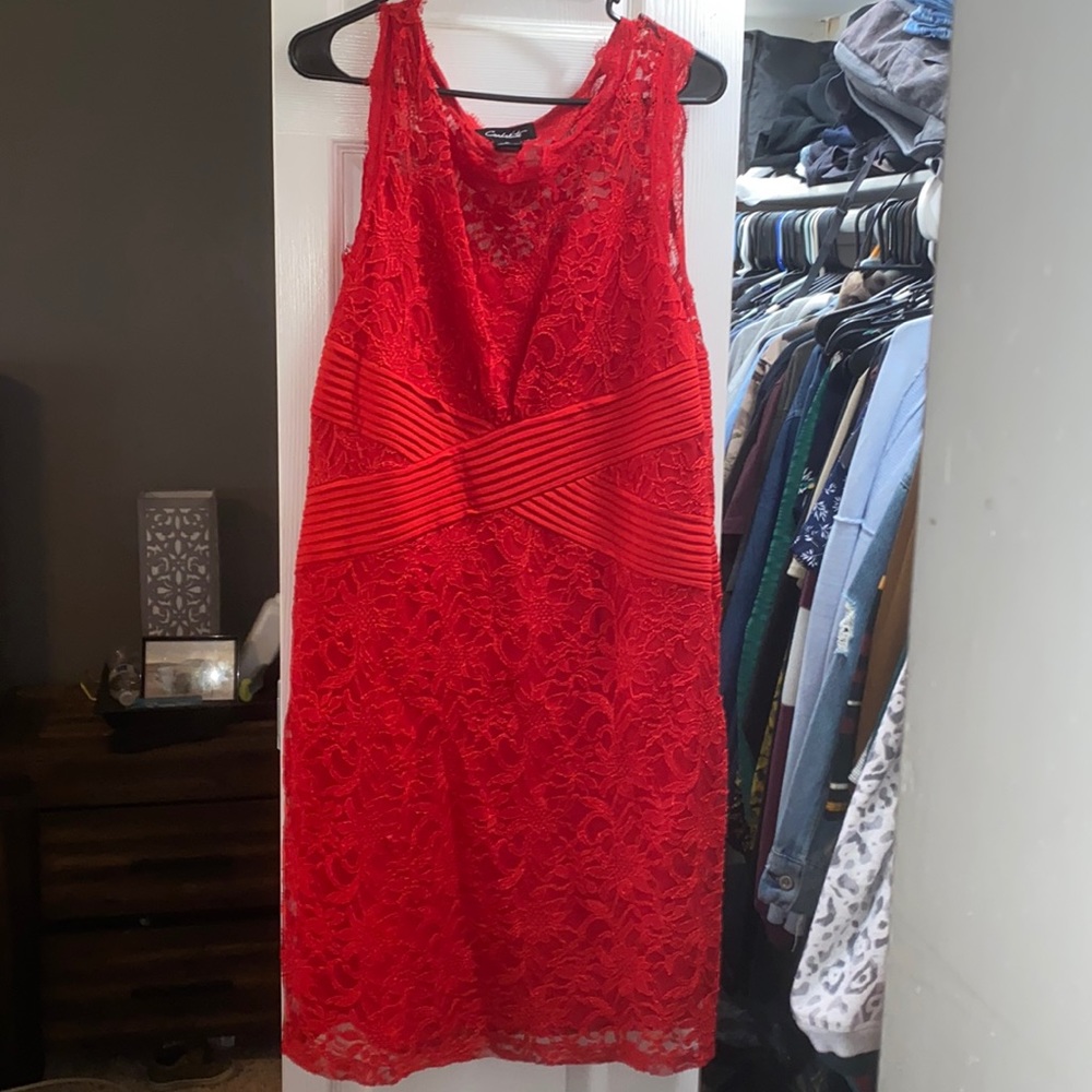 Beautiful red dress